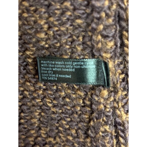 The Limited Womens Knit poncho Brown XS/S - Picture 5 of 5